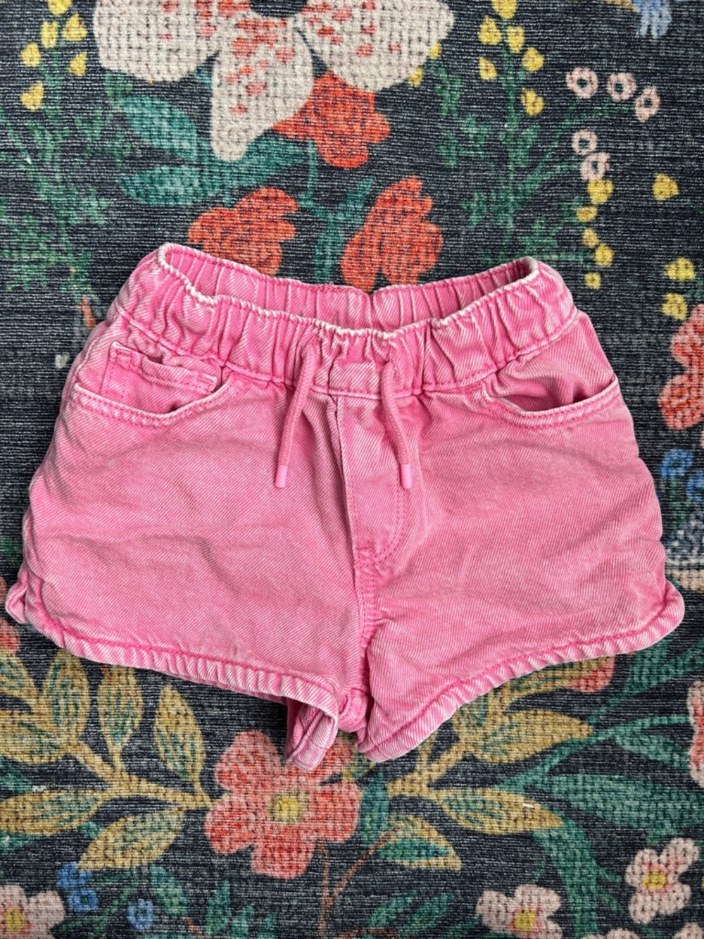 Gap Pink Denim Stride Shorts, Size 3T